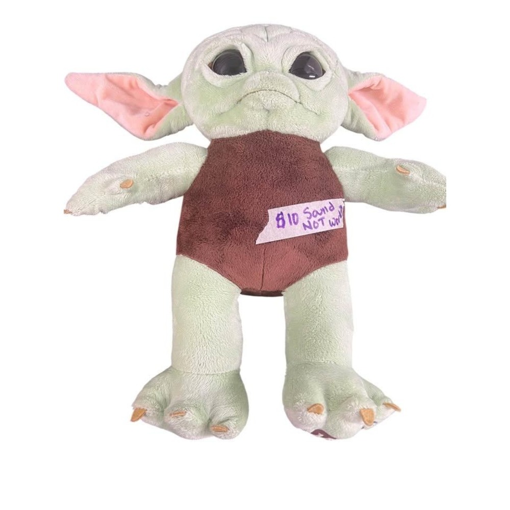 Build-A-Bear Workshop Star Wars Grogu Plush Stuffed Animal Sound Box Not Working